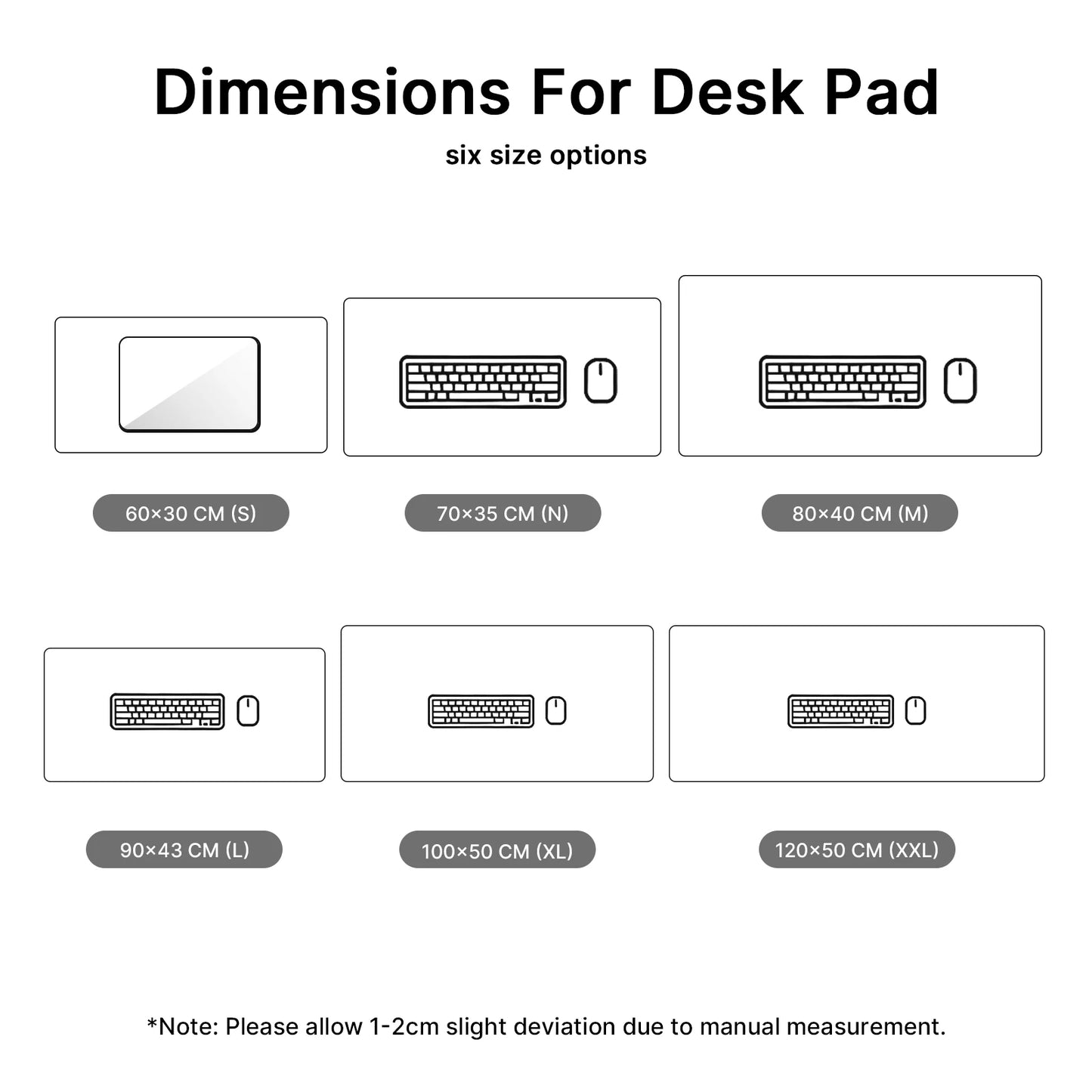 esk Pad Protector, Mouse Pad, Office Desk Mat, Non-Slip with Stitched Edges PU Leather Desk Blotter for Office Home School