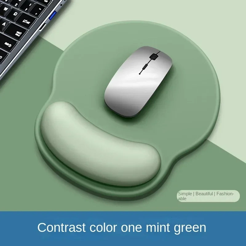 Gradient Mouse Pad Comfortable Wrist Support Non Slip Mice Mat Soft Mousepad Wrist Support Computer Silicone mouse pad