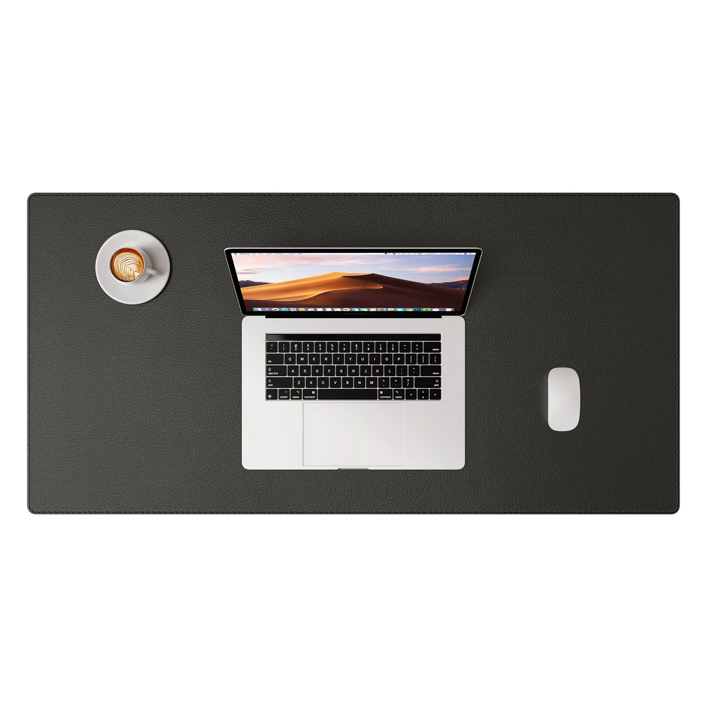 esk Pad Protector, Mouse Pad, Office Desk Mat, Non-Slip with Stitched Edges PU Leather Desk Blotter for Office Home School
