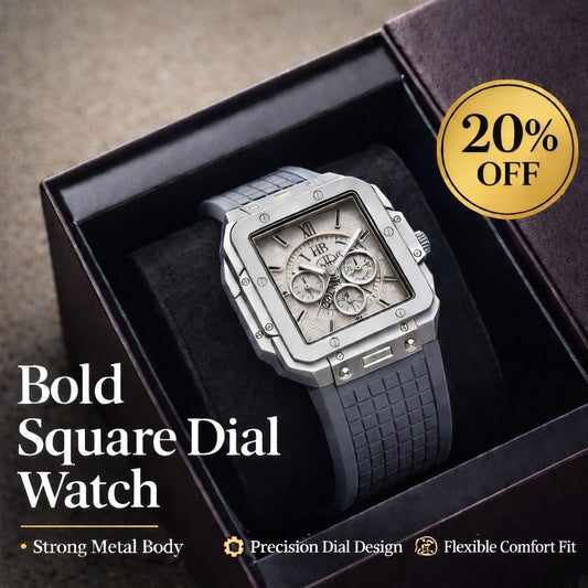 Zenkart Skeleton Series Watch Square Dial Premium Everyday Luxury